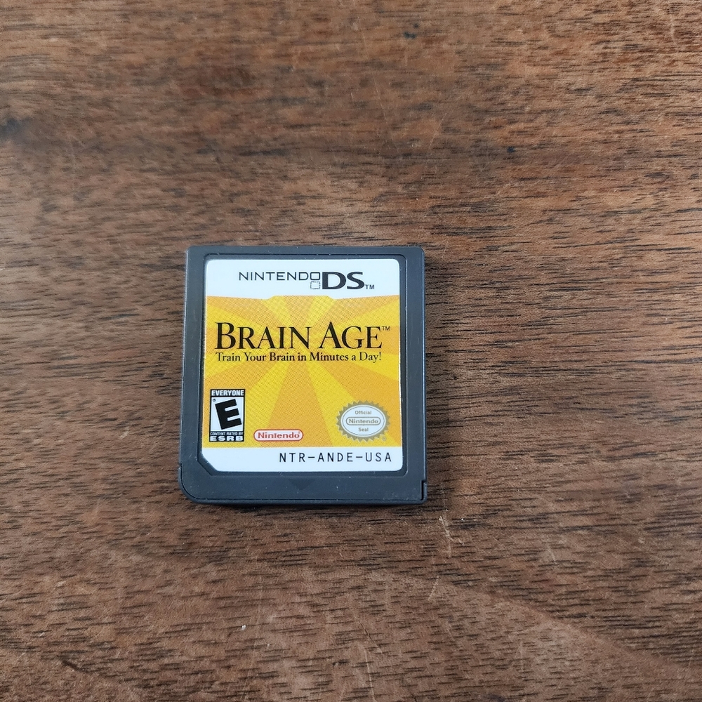 Nintendo DS Brain Age Game